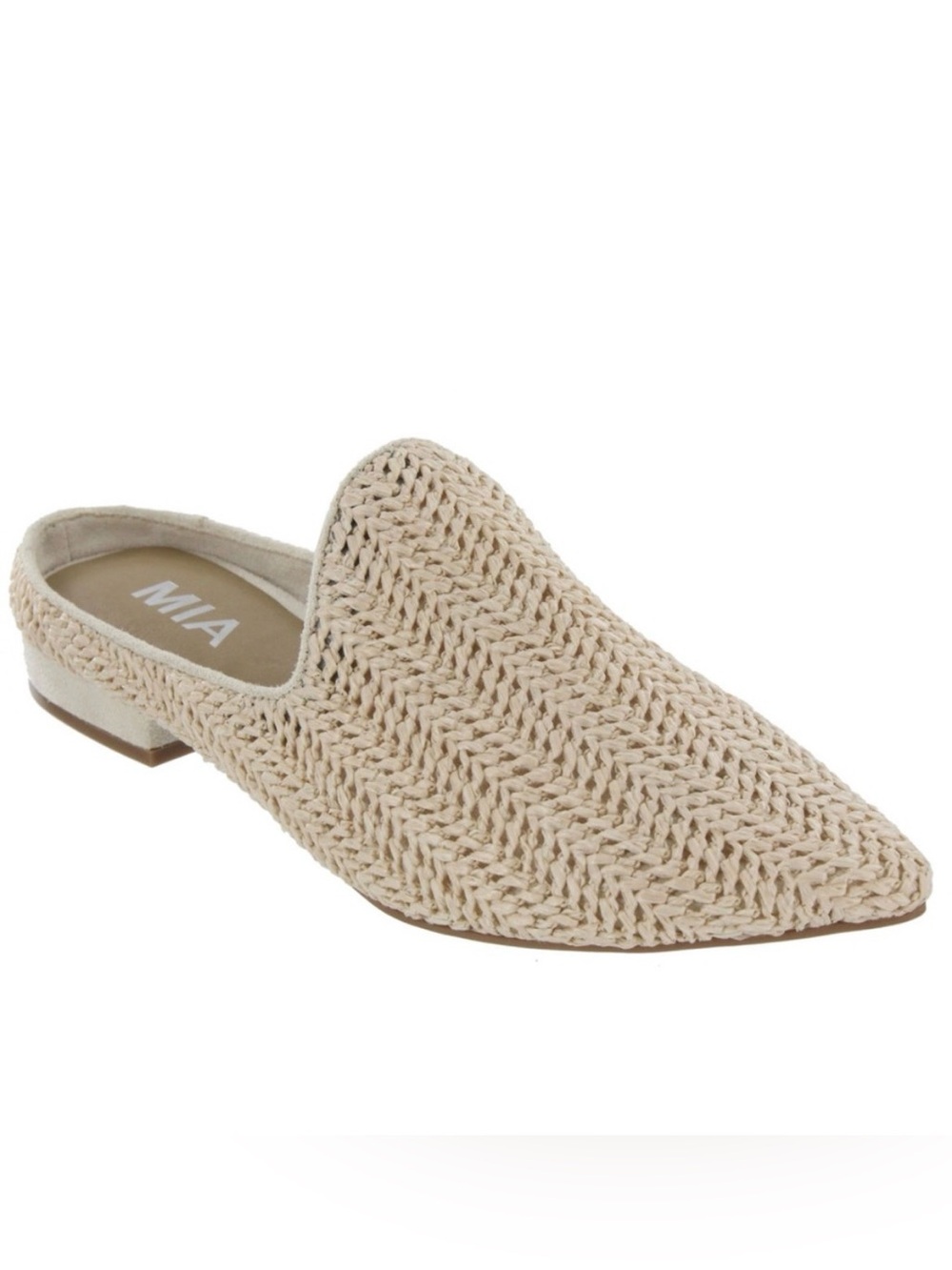 MIA Johona Mule in Natural Beige